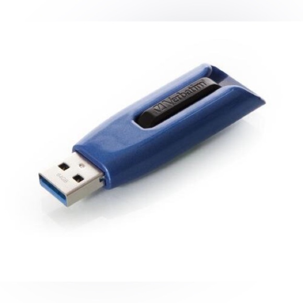 Verbatim 32GB Store 'n' Go V3 Max USB 3.0 Flash Drive - Blue